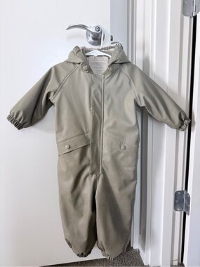 Wheat Thermo Rainsuit Aiko Insulated Rainsuit